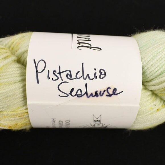 Spun Right Round Classic Sock Yarn SW Merino 438 Yds Color Pistachio Seahouse - Picture 5 of 5